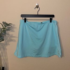 Adidas baby blue athletic skirt